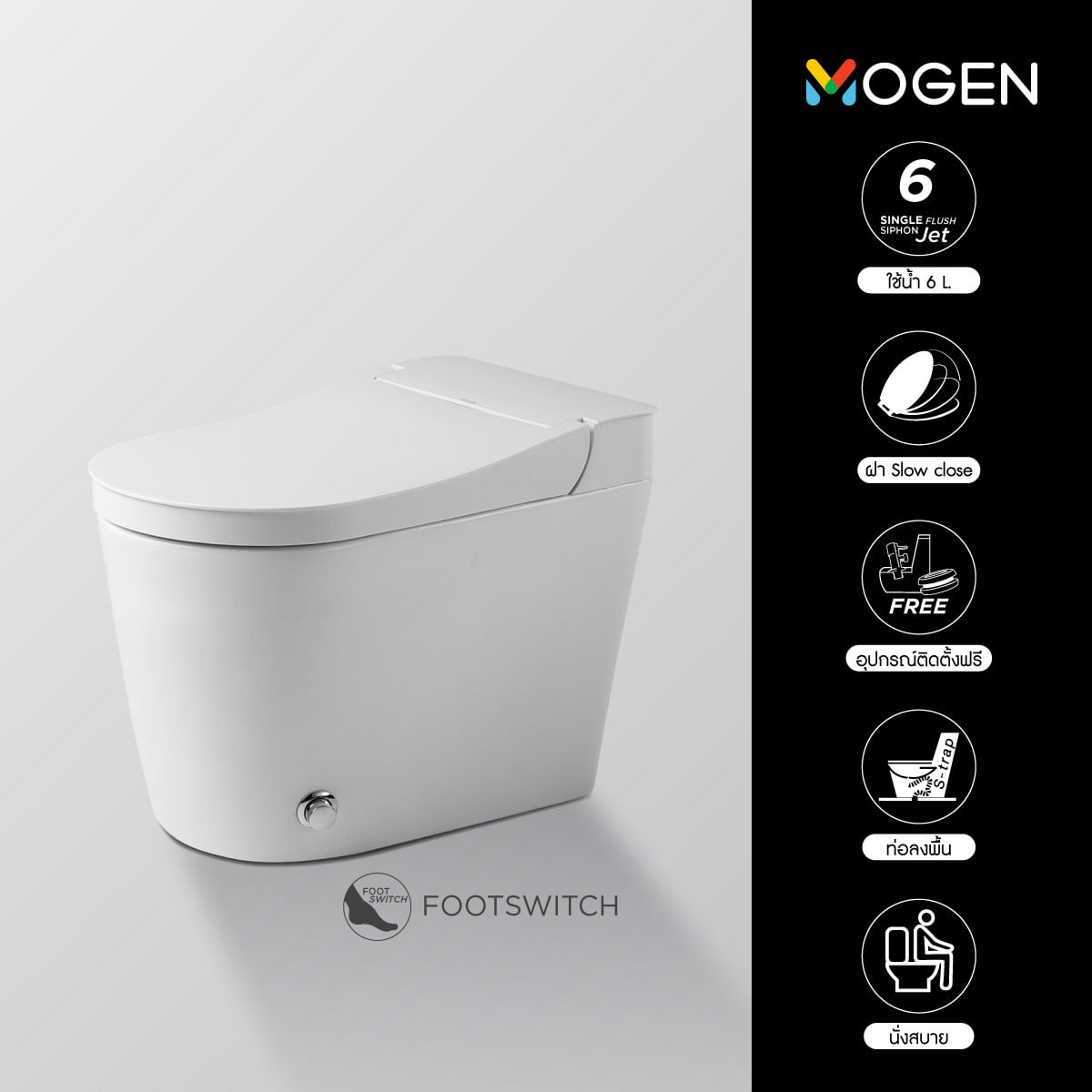 สุขภัณฑ์ 1 ชิ้น MOGEN MO83 6L สีขาว_7