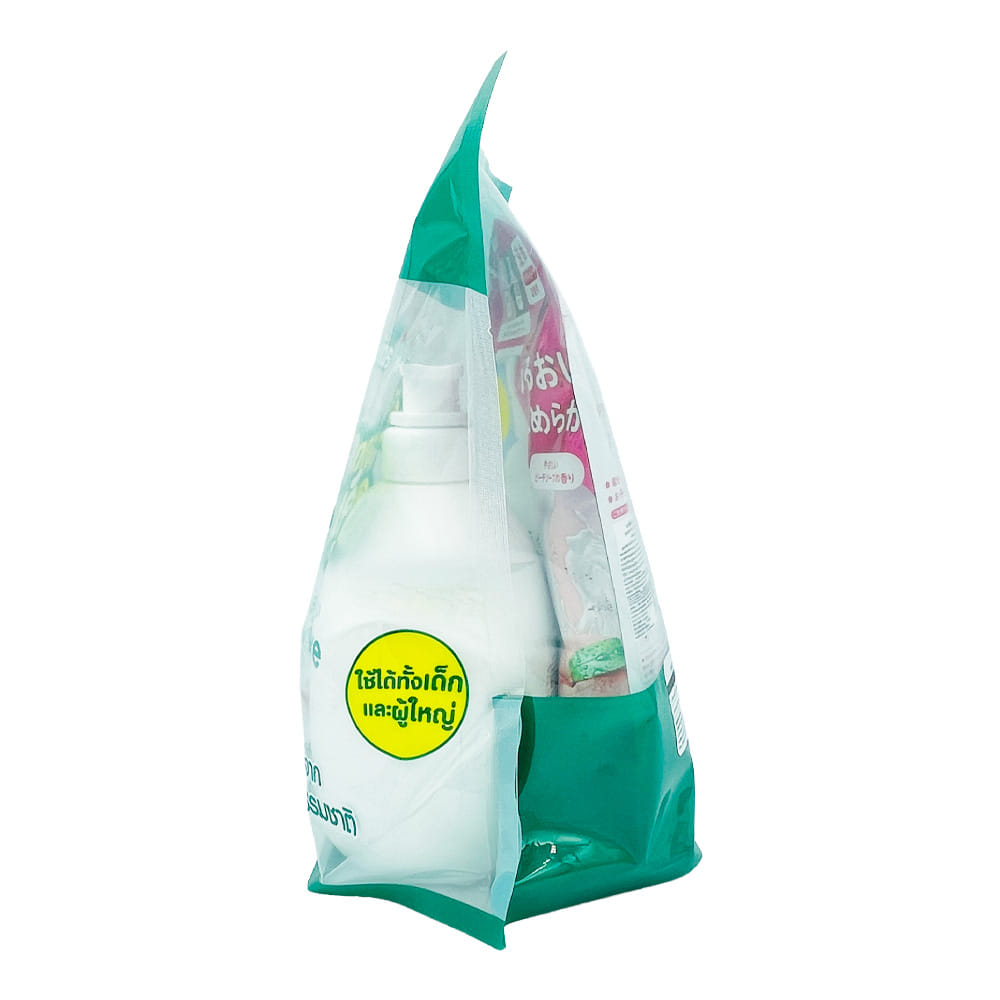 เซ็ทครีมอาบน้ำ NAIVE พีช (กลิ่นพีช) 530 มล + ถุงเติม 360 มล._3