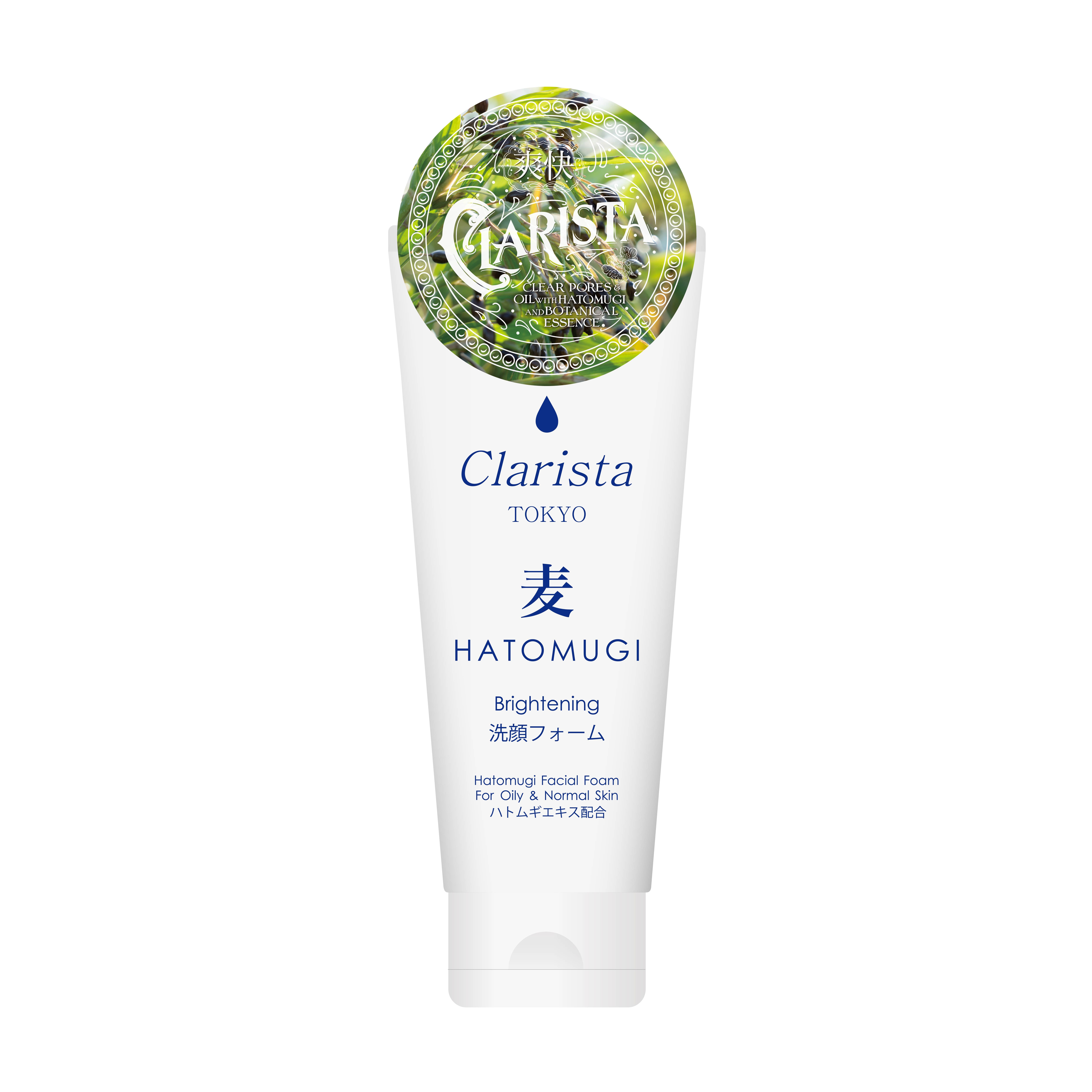 โฟมล้างหน้า CLARISTA  โตเกียว ฮาโตมูกิ 130 กรัม_1