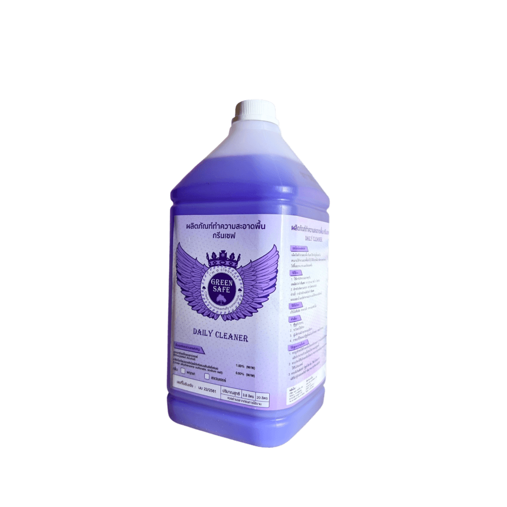 น้ำยาถูพื้น GREENSAFE 3.8 ลิตร กลิ่นลาเวนเดอร์