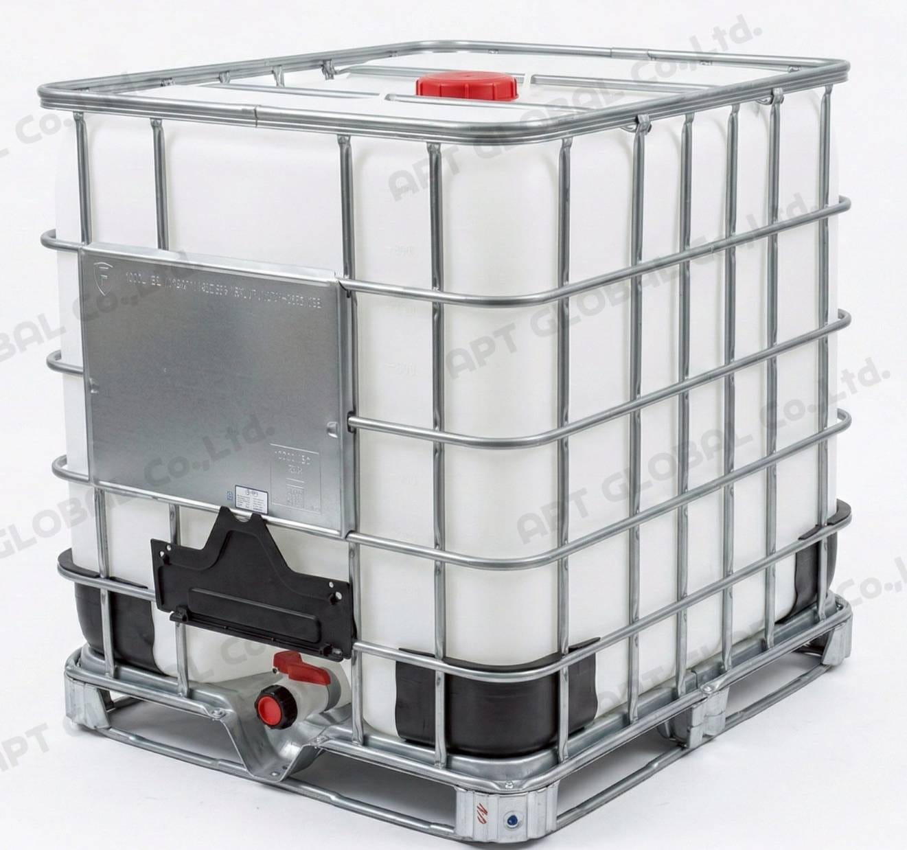ถัง IBC APT ขนาด 1,000 ลิตร ใหม่ (ผลิตใหม่ทั้งชุด) FOOD GRADE_1