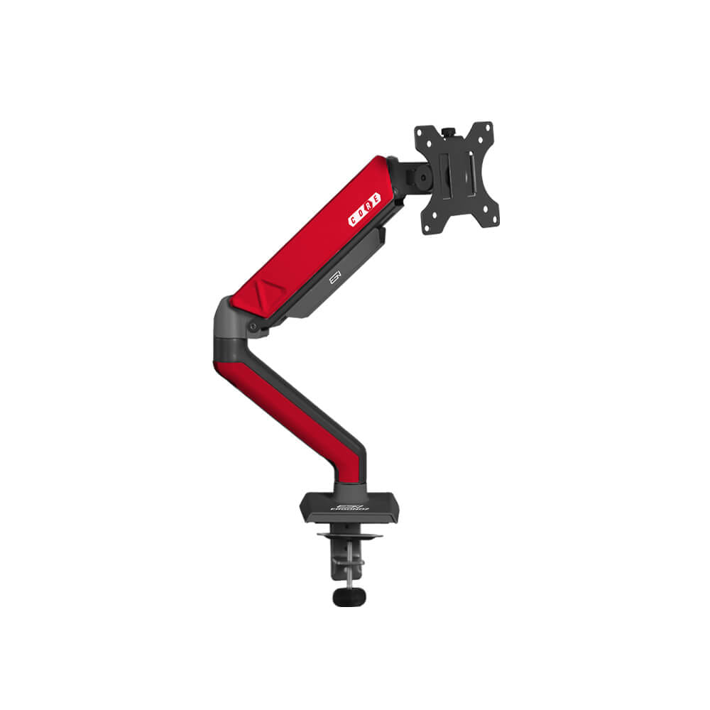 แขนจับจอ ERGONOZ รุ่น CORE แขนเดี่ยว สำหรับหน้าจอ 17 - 32 นิ้ว สีแดง (EGN-CORE-S-R)_0