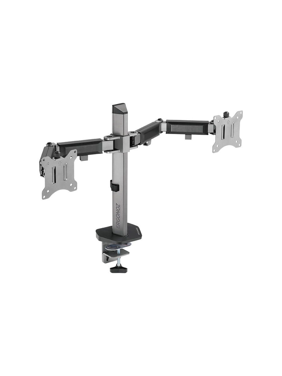 แขนจับจอ ERGONOZ รุ่น FULL MOTION ARM แขนคู่ สำหรับหน้าจอ 17 - 32 นิ้ว สีเทาเข้ม (EGN-FMAV2-D)_7