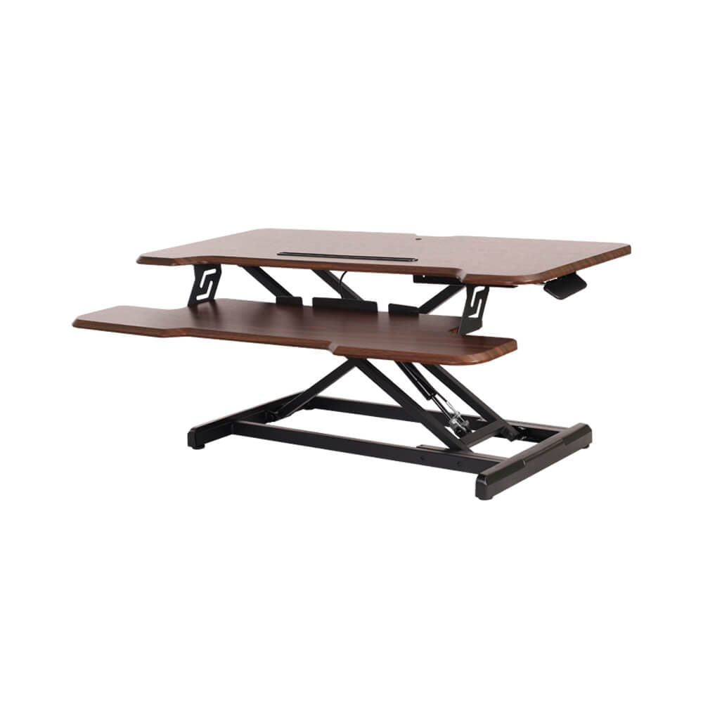 โต๊ะปรับระดับ โต๊ะทำงานแบบยืน ERGONOZ EGN-STA03-BR, สีน้ำตาล (STANDING DESK CONVERTER)_0