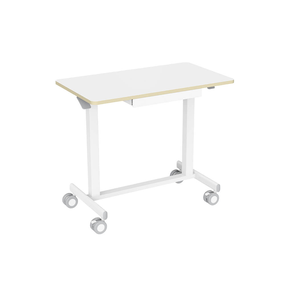 โต๊ะอเนกประสงค์เคลื่อนที่ มีล้อเลื่อน ERGONOZ EGN-STA07-W, สีขาว (MULIT-PURPOSE MOBILE DESK)_0