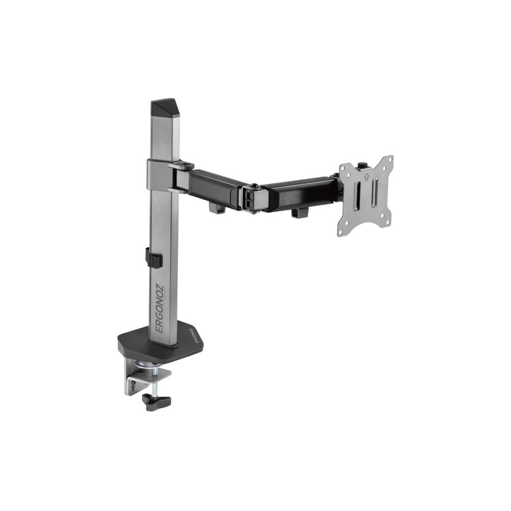 แขนจับจอ ERGONOZ รุ่น FULL MOTION ARM แขนเดี่ยว สำหรับหน้าจอ 17 - 32 นิ้ว สีเทาเข้ม (EGN-FMAV2-S)_1