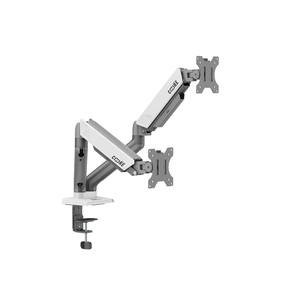 แขนจับจอ ERGONOZ รุ่น CORE แขนคู่ สำหรับหน้าจอ 17 - 32 นิ้ว สีเทาเข้มและขาว (EGN-CORE-D-G)_1