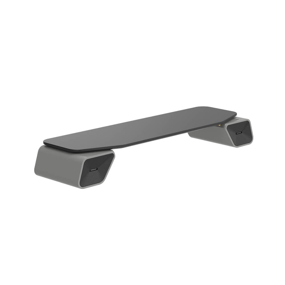 แท่นวางจอ ERGONOZ EGN-LEVATOR-LIFT-85-B, สีดำ (LEVATOR-LIFT มีลำโพงในตัวและไฟ RGB)_1