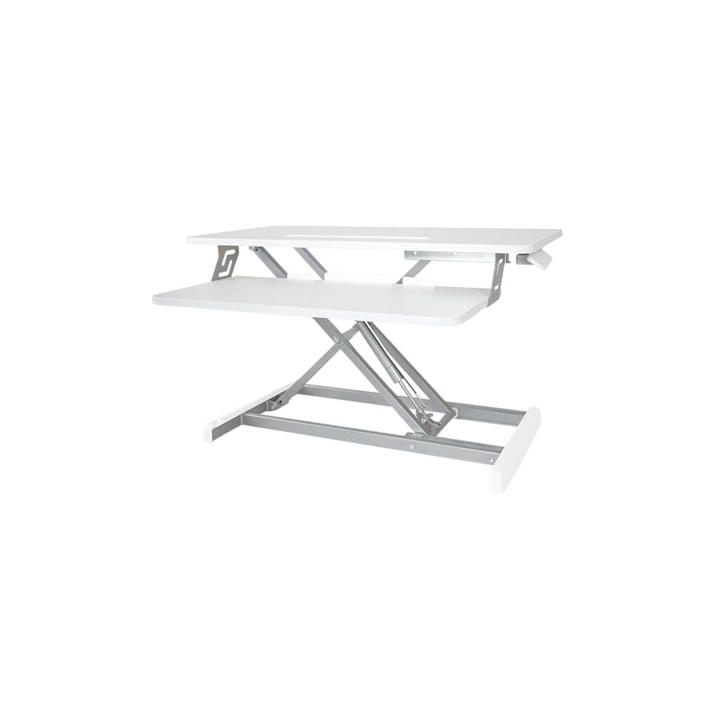 โต๊ะปรับระดับ โต๊ะทำงานแบบยืน ERGONOZ EGN-STA01W, สีขาว (STANDING DESK CONVERTER)_1