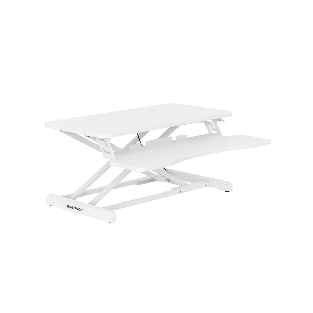 โต๊ะปรับระดับ โต๊ะทำงานแบบยืน ERGONOZ EGN-STA01V2-W, สีขาว (STANDING DESK CONVERTER V.2)_1