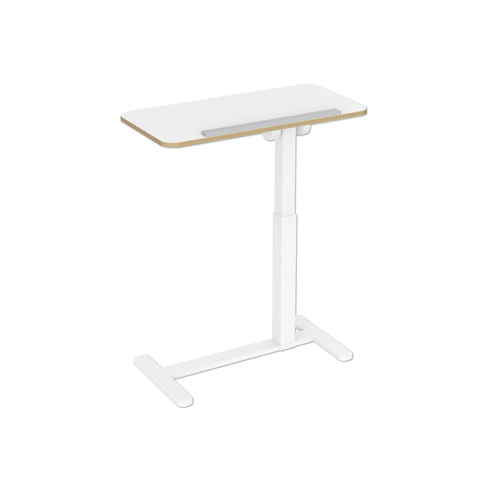 โต๊ะทำงานปรับระดับ มีล้อเลื่อน ERGONOZ EGN-STA04-W, สีขาว (STANDING LAPTOP DESK)_1