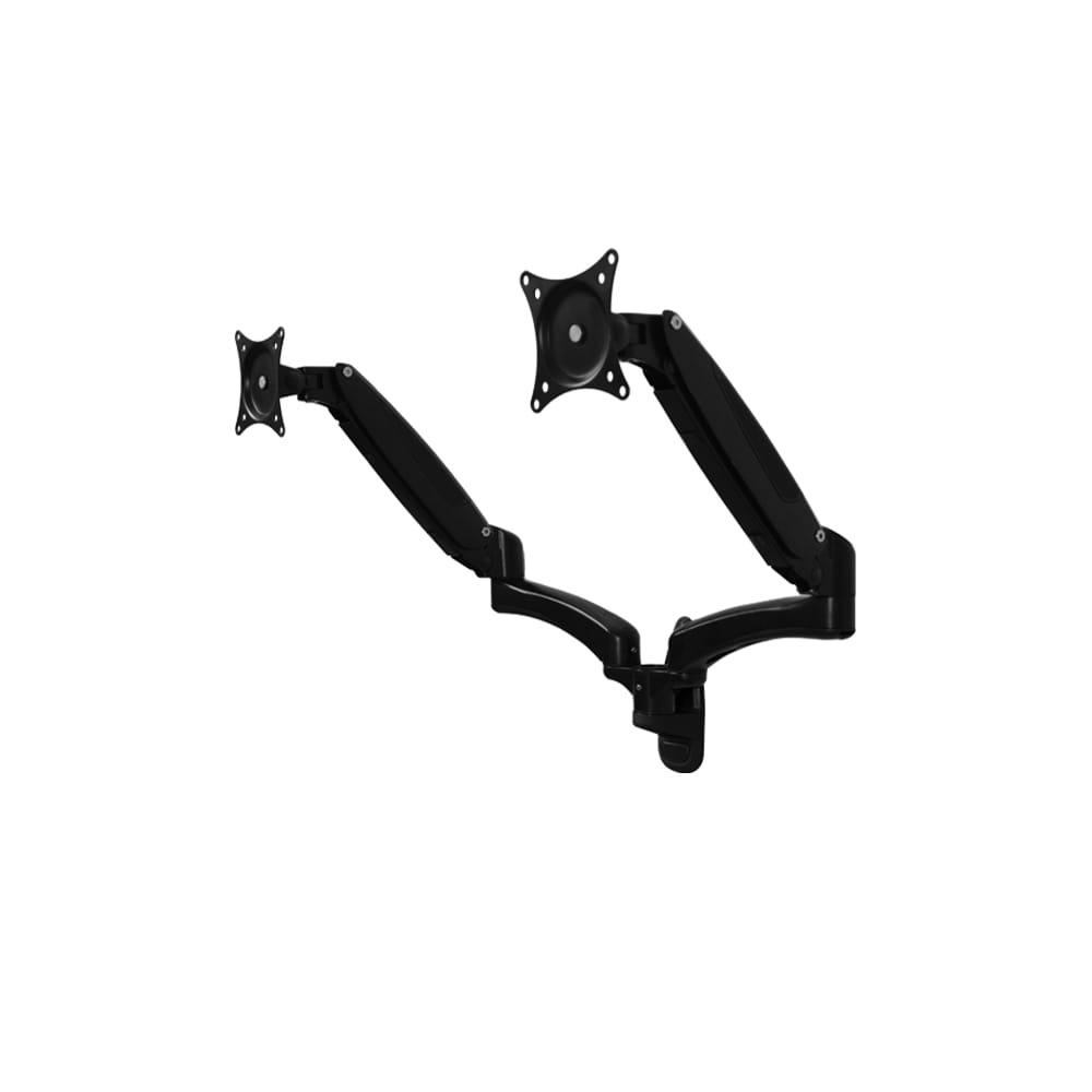 แขนจับจอ ERGONOZ รุ่น METALIC 02 WALL MOUNT SET05 แขนคู่ สำหรับหน้าจอ 15 - 32 นิ้ว สีดำ (EGN-02-SET05-B)