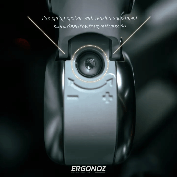 แขนจับจอ ERGONOZ รุ่น ASTRO แขนคู่ สำหรับหน้าจอ 13 - 35 นิ้ว สีขาว (EGN-ASTRO-D-W)_6