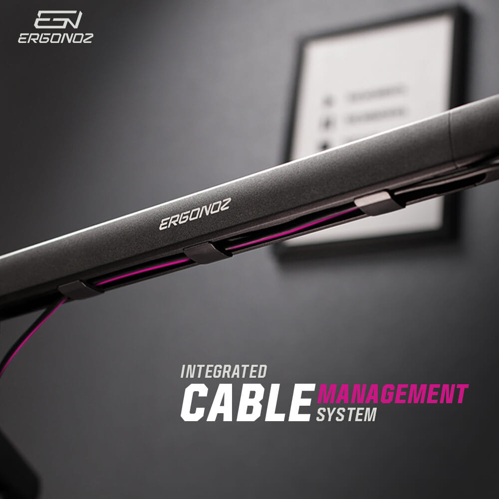 แขนจับไมค์ ERGONOZ IOCTAVIA SERIES MICROPHONE BOOM ARM V.2 (EGN-OCT02) สำหรับไมโครโฟน 3/8’’ และ 5/8’’ สีดำ (ไม่รวมตัวไมค์)_6