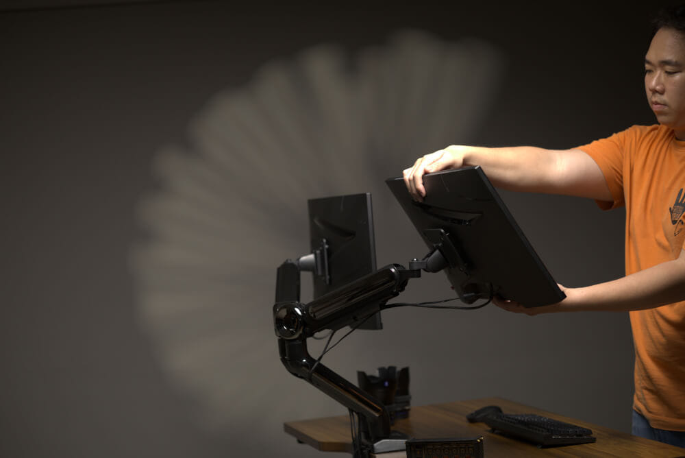 แขนจับจอ ERGONOZ รุ่น ASTRO แขนคู่ สำหรับหน้าจอ 13 - 35 นิ้ว สีดำ (EGN-ASTRO-D-B)_11