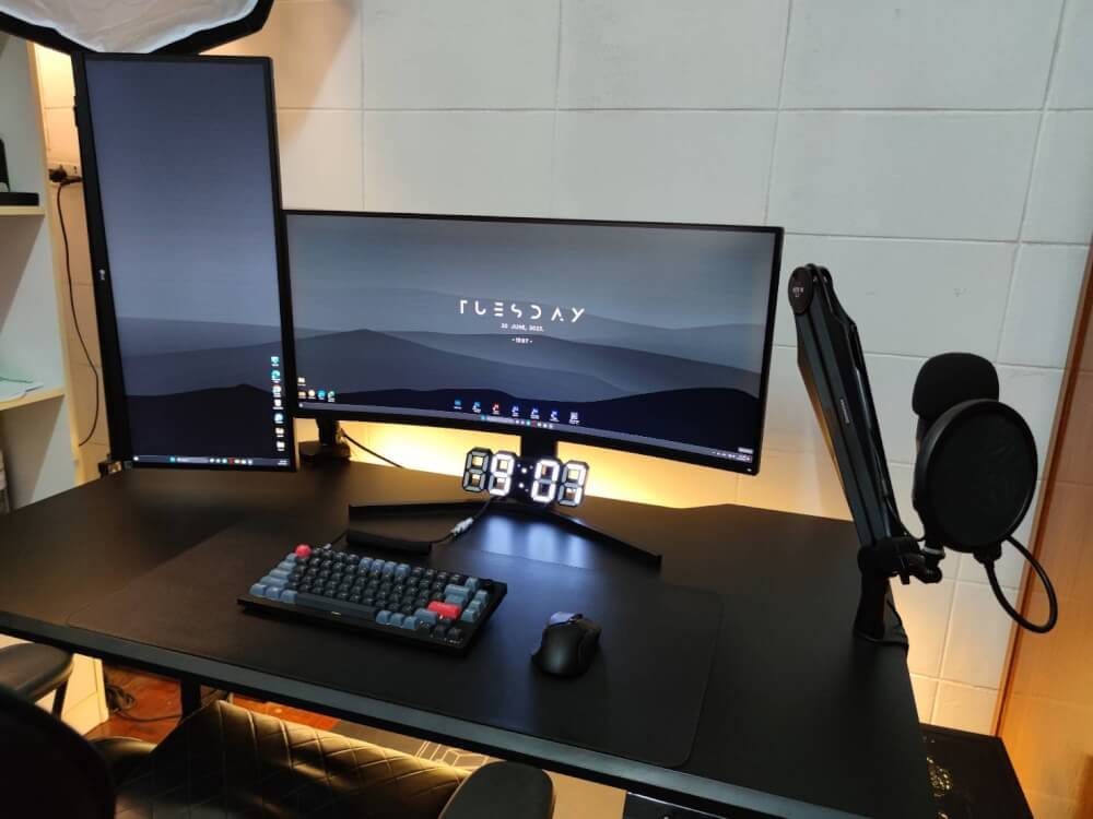 แขนจับไมค์ ERGONOZ IOCTAVIA SERIES MICROPHONE BOOM ARM (EGN-OCT01) สำหรับไมโครโฟน 3/8’’ และ 5/8’’ สีดำด้าน (ไม่รวมตัวไมค์)_7