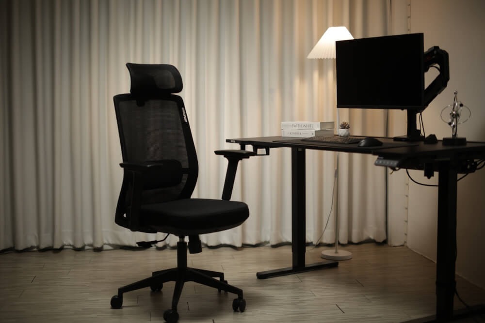 เก้าอี้ทำงาน เก้าอี้สุขภาพ ERGONOZ EGN-UNO-B สีดำ (UNO ERGONOMIC CHAIR)_9
