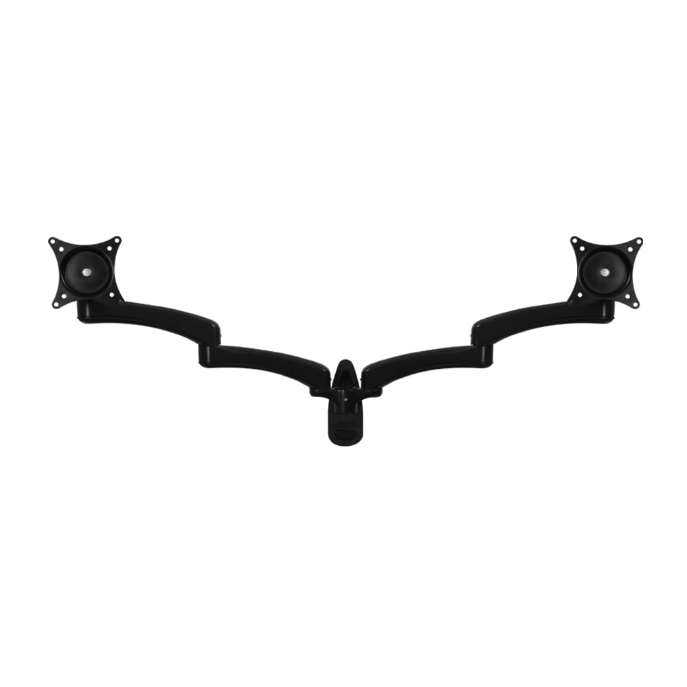 แขนจับจอ ERGONOZ รุ่น METALIC 02 WALL MOUNT SET12 แขนคู่ สำหรับหน้าจอ 15 - 27 นิ้ว สีดำ (EGN-02-SET12-B)_1