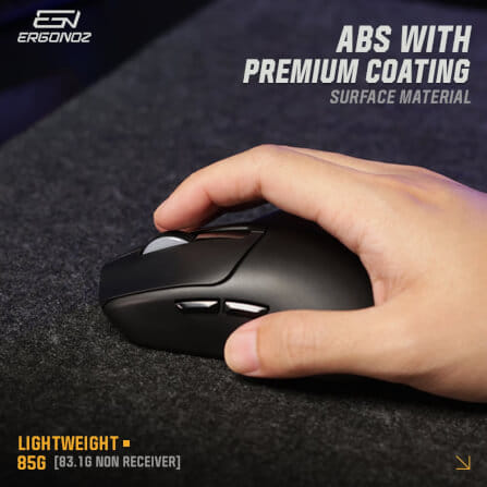 เมาส์เกมมิ่งไร้สาย, ERGONOZ EZ-VELOZ-EP1-B, สีดำ (EZZENTIAL GAMING MOUSE VELOZ ONE)_6