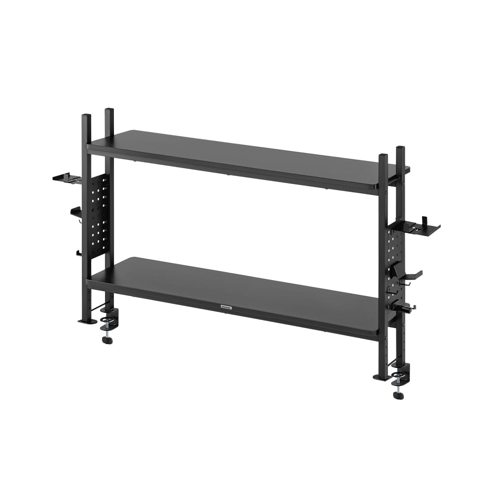 ชั้นวางอเนกประสงค์ 2 ชั้น ERGONOZ EGN-PANEL04-130-B สีดำ_0