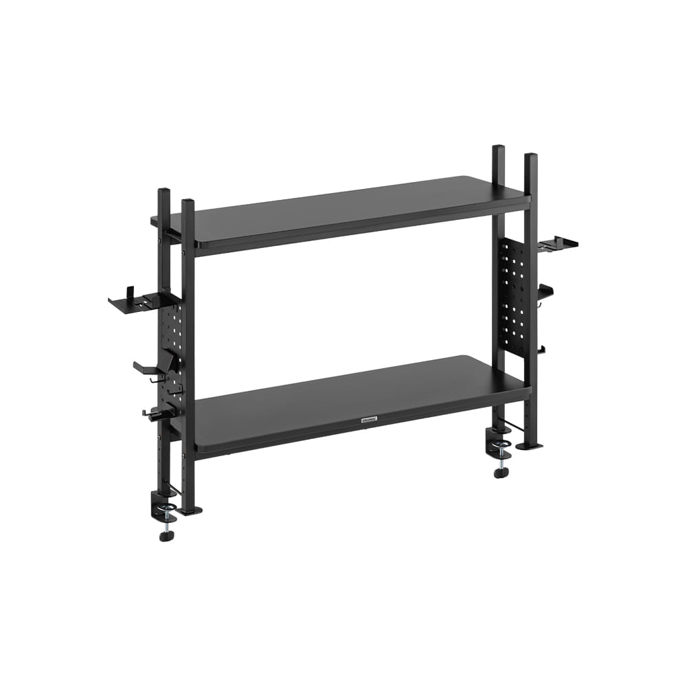 ชั้นวางอเนกประสงค์ 2 ชั้น ERGONOZ EGN-PANEL04-110-B สีดำ_1