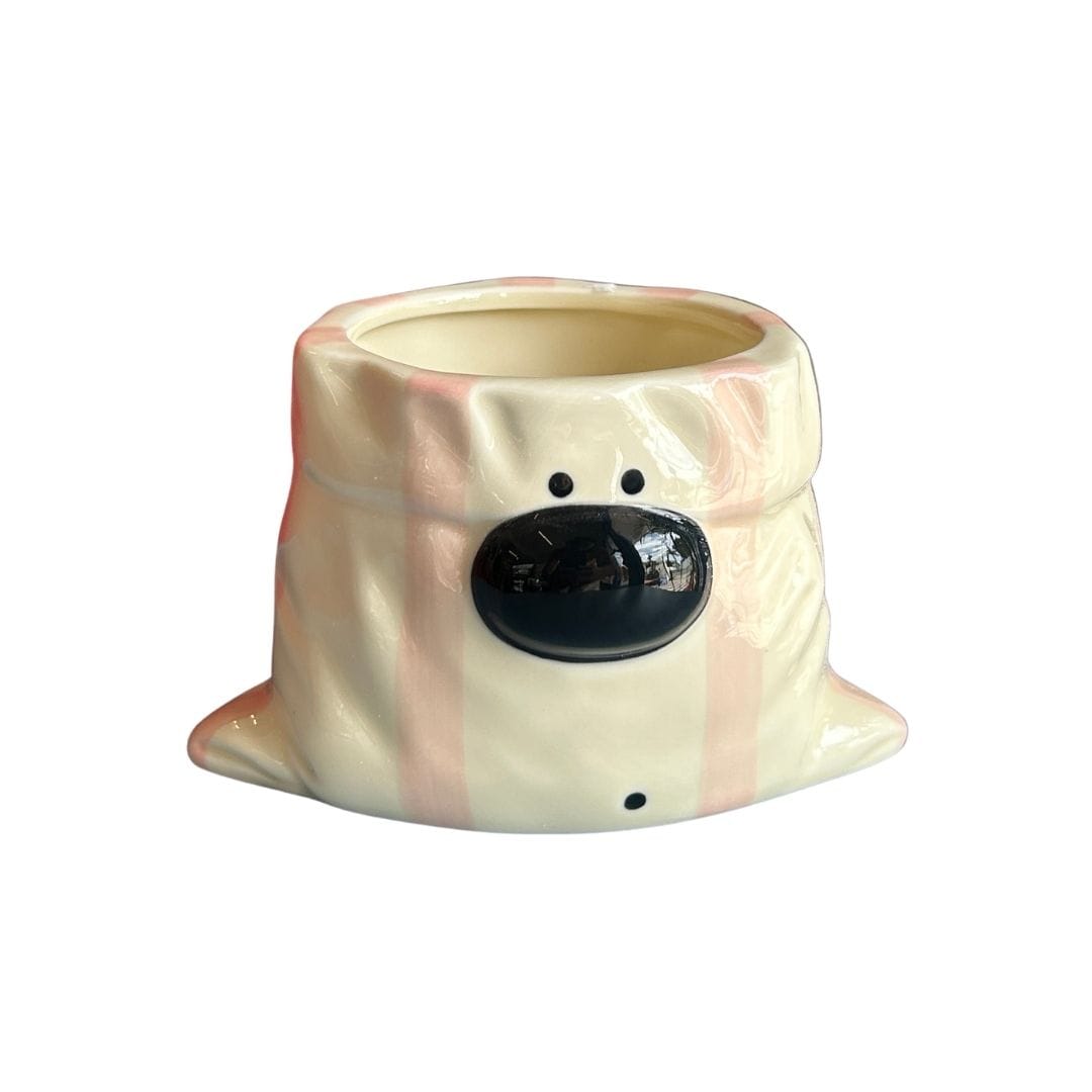 แก้วน้ำ เซรามิก CALLINGBROWN ขนาด 14.2X9 ซม. สีครีม_0