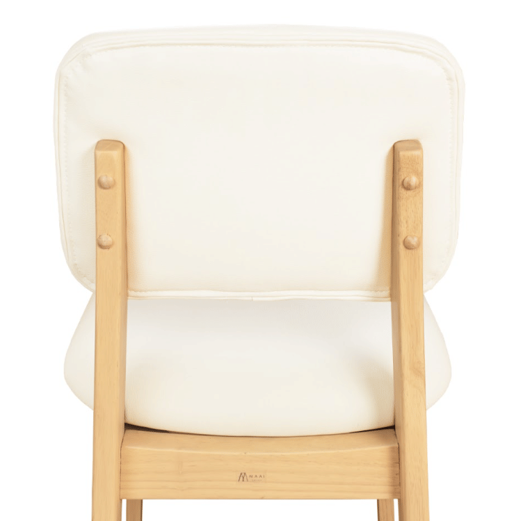 เก้าอี้ทานข้าวไม้ยางพารา MAAI DESIGN รุ่น AIKO CHAIR สีบีช_2