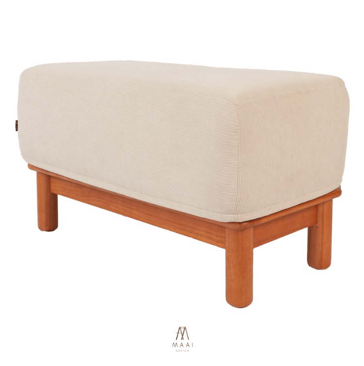 สตูล MAAI DESIGN รุ่น KANAKO STOOL สีครีม