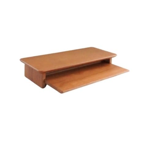 ชั้นวางจอคอมไม้ยางพารา MAAI DESIGN PETITE SHELF สีโอ๊ค_0