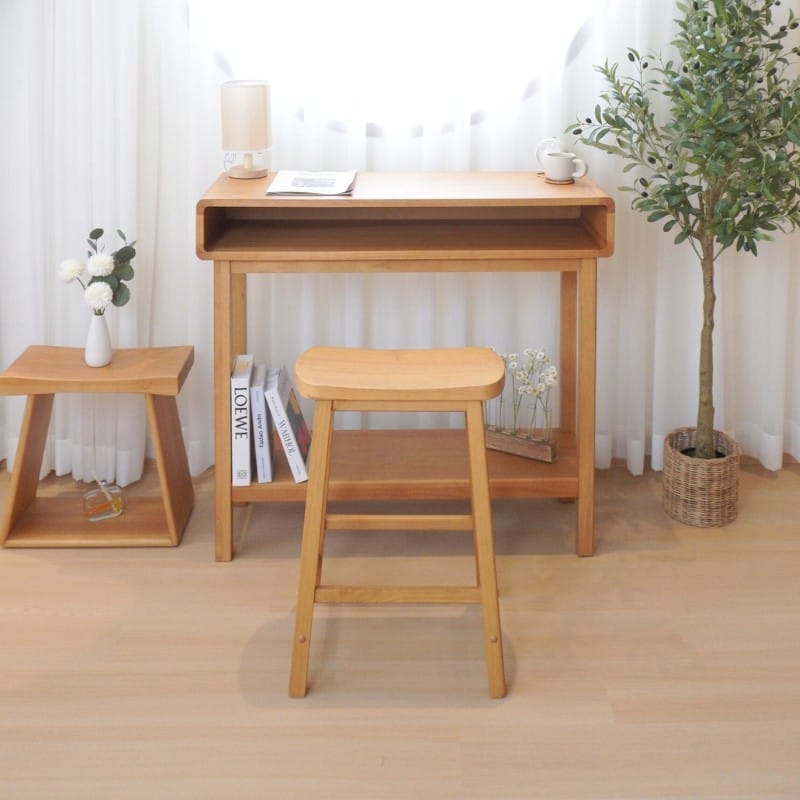 โต๊ะบาร์ไม้ยางพารา MAAI DESIGN รุ่น MITASU CONSOLE TABLE สีโอ๊ค_1
