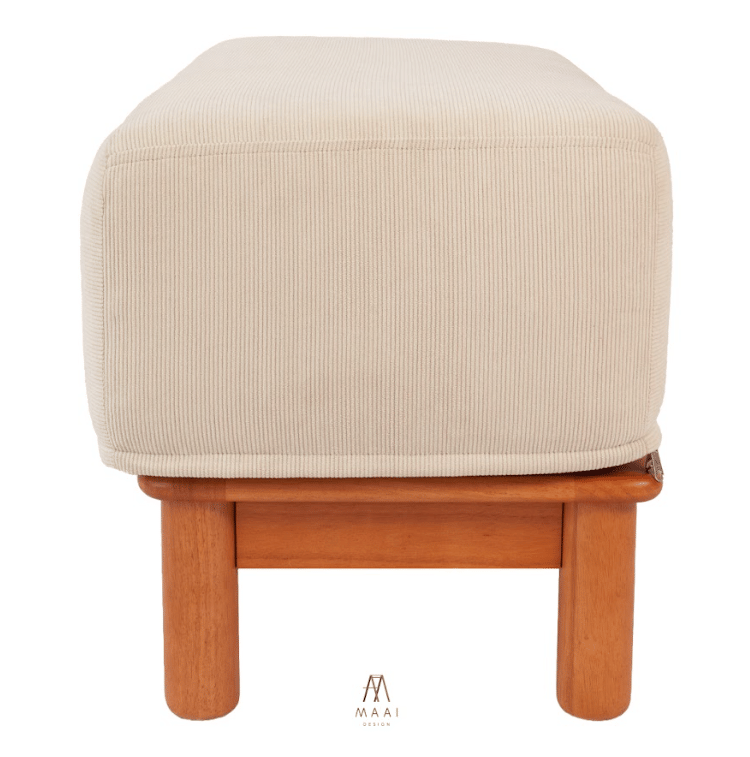 สตูล MAAI DESIGN รุ่น KANAKO STOOL สีครีม_2