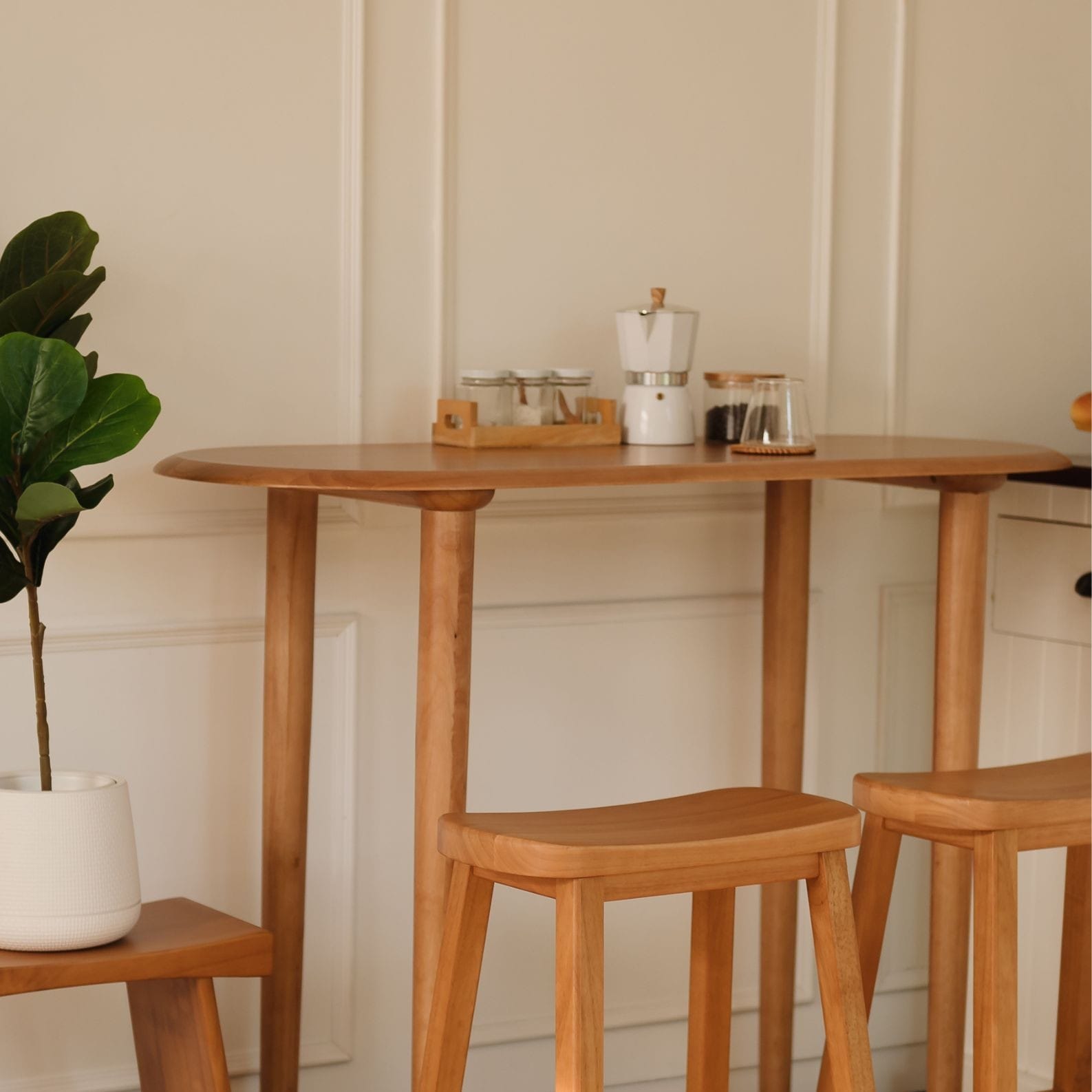 โต๊ะบาร์ไม้ยางพารา MAAI DESIGN รุ่น CHIRU BAR TABLE สีโอ๊ค_3