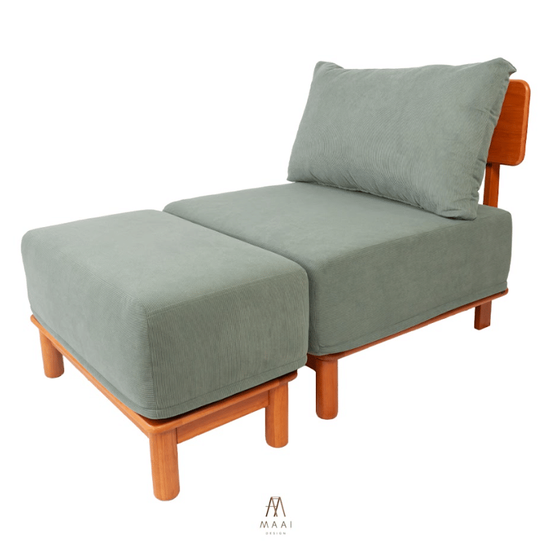 สตูล MAAI DESIGN รุ่น KANAKO STOOL สีเขียว_1