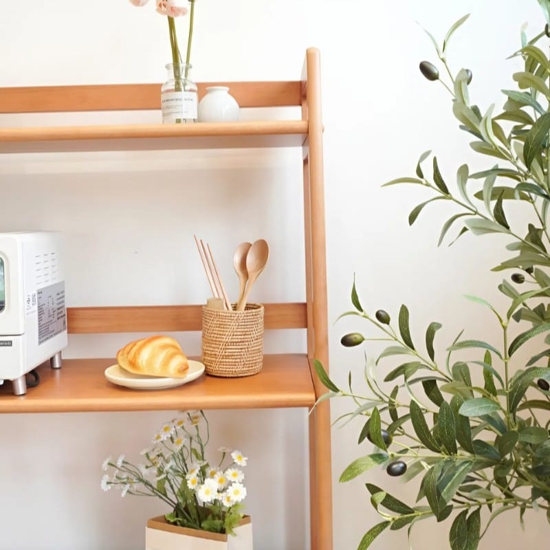 ชั้นวางของไม้ยางพารา MAAI DESIGN รุ่น SHIYOKO SHELF สีโอ๊ค_6