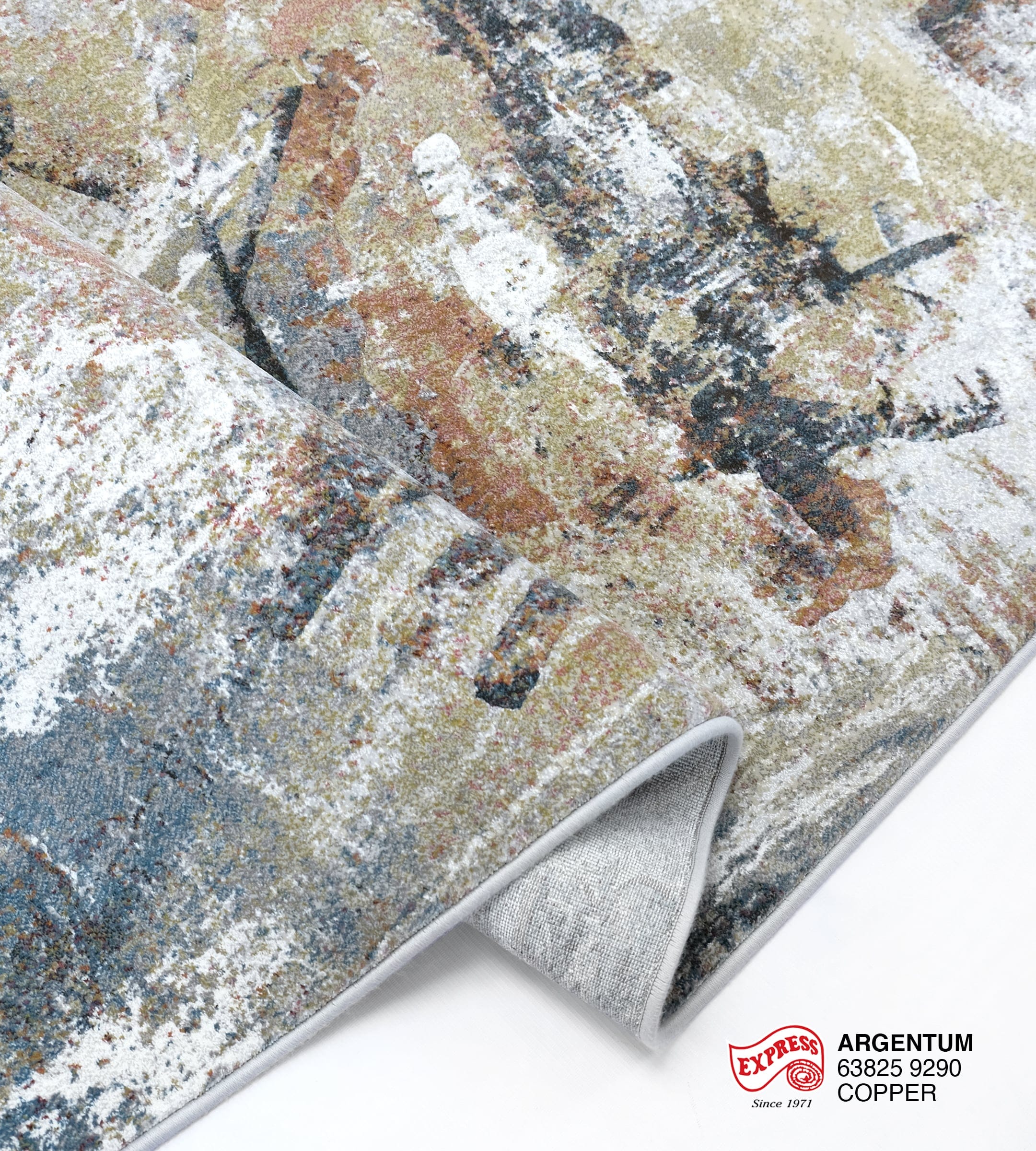 พรมปูพื้น EXPRESS CARPET รุ่น ARGENTUM รหัส 63825 9290 ขนาด 200X290 ซม.หนา 11 มม. สีทองแดง