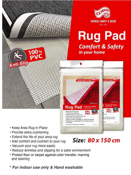 แผ่นรองกันลื่น Express Carpet รุ่น Dot 80x150cm.  ผืนใหญ่สามารถตัดแบ่งได้_4