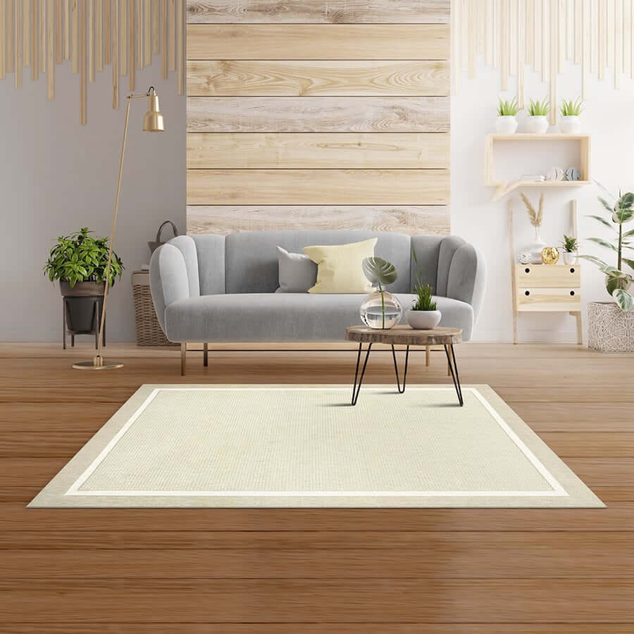 พรมปูพื้น EXPRESS CARPET รุ่น FENIX รหัส 20427 558 L ขนาด 160X230 ซม. หนา 4 มม.  สีครีม_3