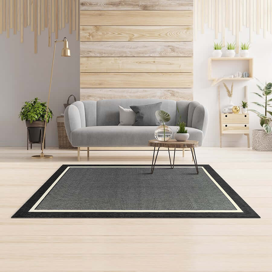 พรมปูพื้น EXPRESS CARPET รุ่น FENIX รหัส 20427 993 S ขนาด 80X150 ซม. หนา 4 มม.  สีดำ_3