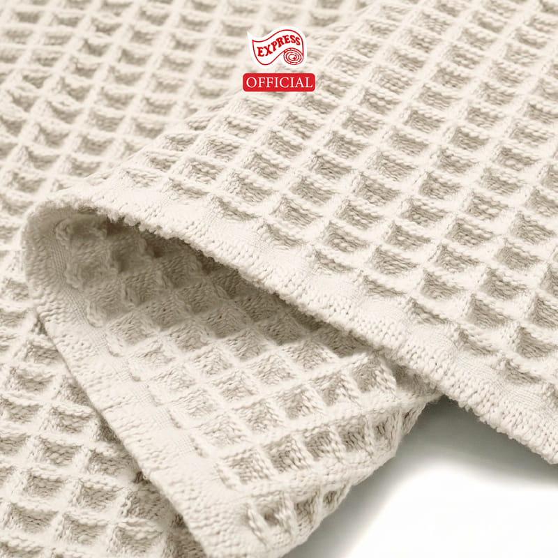 ผ้าเช็ดเท้า EXPRESS CARPET รุ่น HAVEN รหัส HA01 ขนาด 50X80 ซม. หนา 2 มม. สีครีม_1
