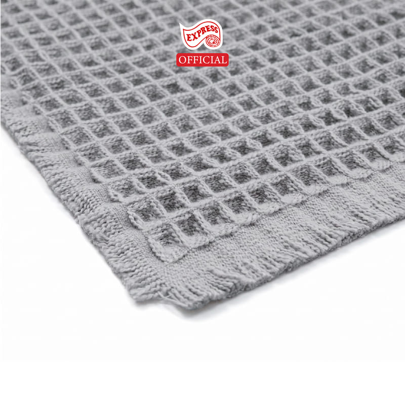 ผ้าเช็ดเท้า EXPRESS CARPET รุ่น HAVEN รหัส HA03 ขนาด 50X80 ซม. หนา 2 มม. สีเทา_2