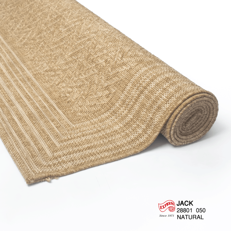 พรมปูพื้น EXPRESS CARPET รุ่น JACK รหัส 28801 050 L1 ขนาด 200X290 ซม. หนา 4 มม.  สีน้ำตาล_1