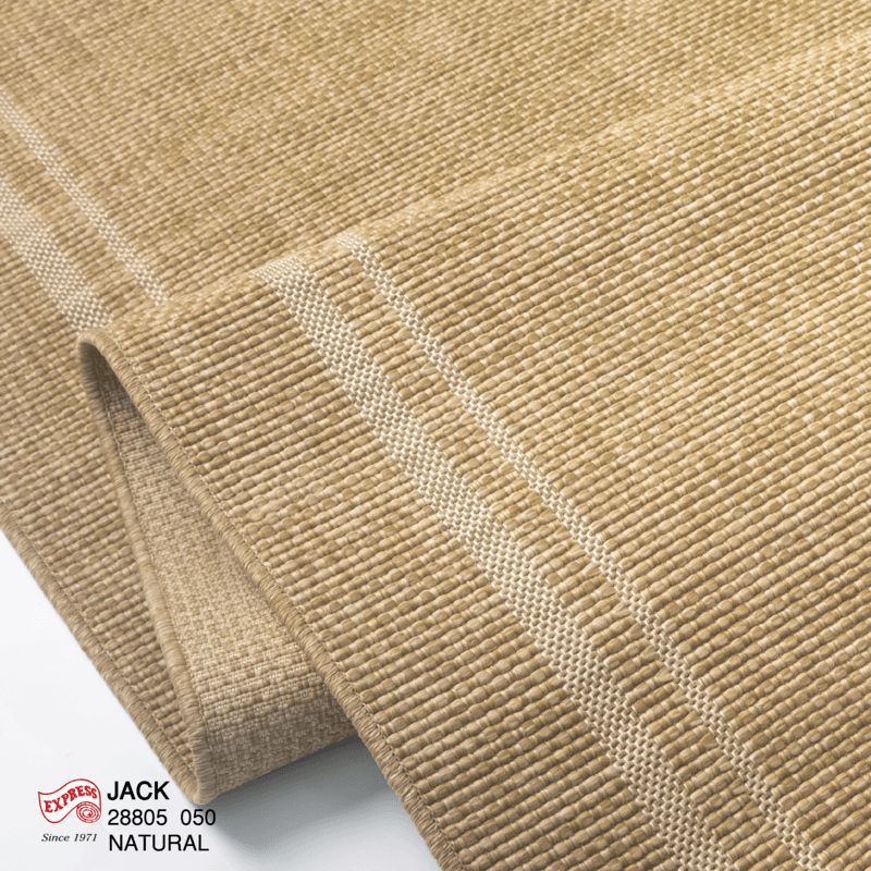 พรมปูพื้น EXPRESS CARPET รุ่น JACK รหัส 28805 050 L ขนาด 160X230 ซม. หนา 4 มม.  สีน้ำตาล_2
