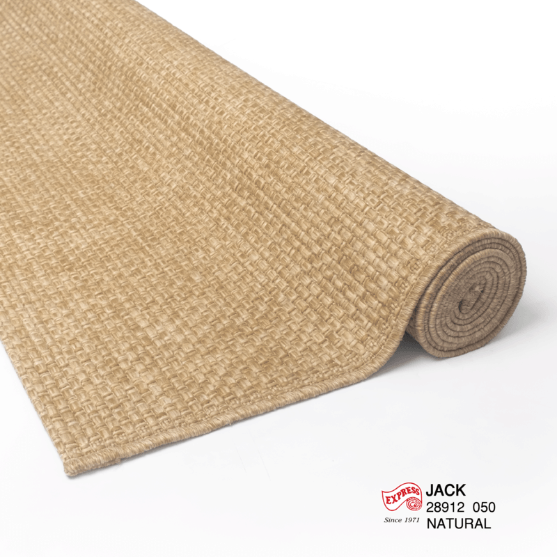 พรมปูพื้น EXPRESS CARPET รุ่น JACK รหัส 28912 050 L ขนาด 160X230 ซม. หนา 4 มม.  สีน้ำตาล_1