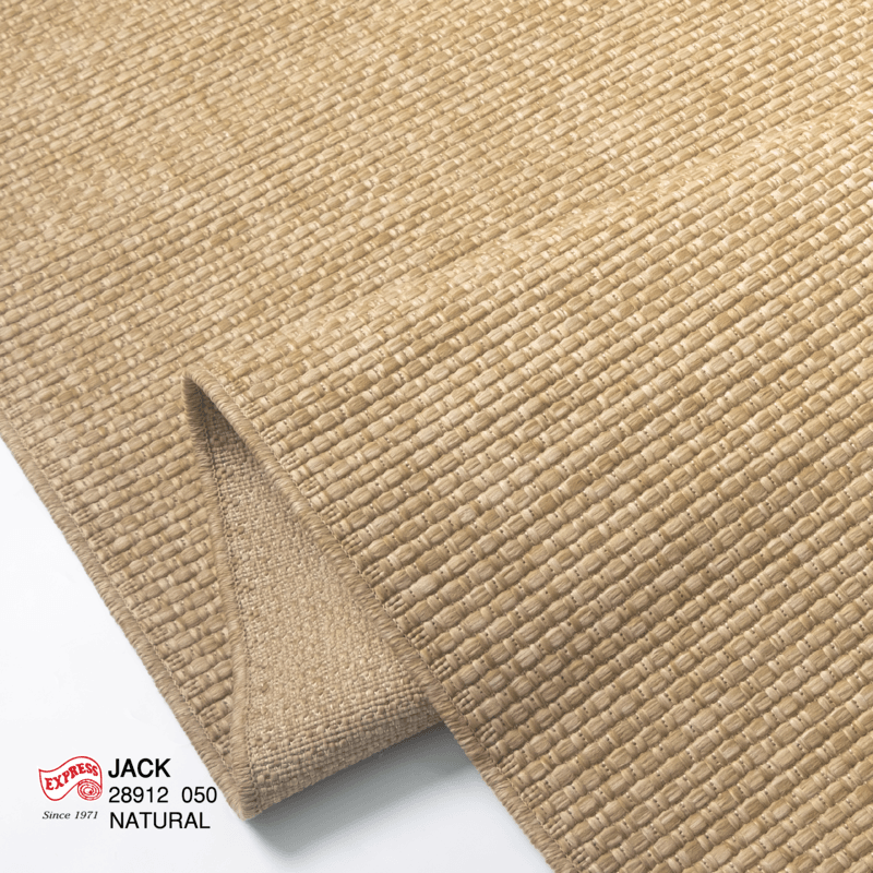 พรมปูพื้น EXPRESS CARPET รุ่น JACK รหัส 28912 050 L ขนาด 160X230 ซม. หนา 4 มม.  สีน้ำตาล_2