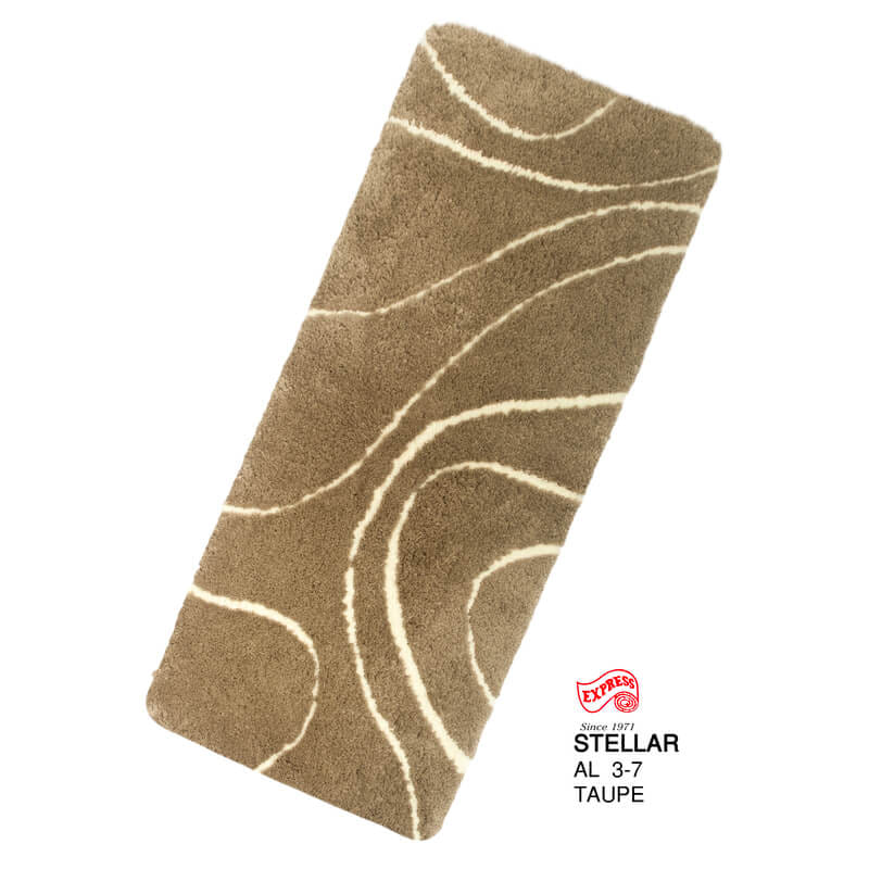 พรมเช็ดเท้ายาว EXPRESS CARPET รุ่น AL3-7 ขนาด50X120 ซม. หนา 18-23 มม. สีโทป _0
