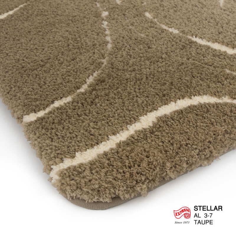 พรมเช็ดเท้ายาว EXPRESS CARPET รุ่น AL3-7 ขนาด50X120 ซม. หนา 18-23 มม. สีโทป _1