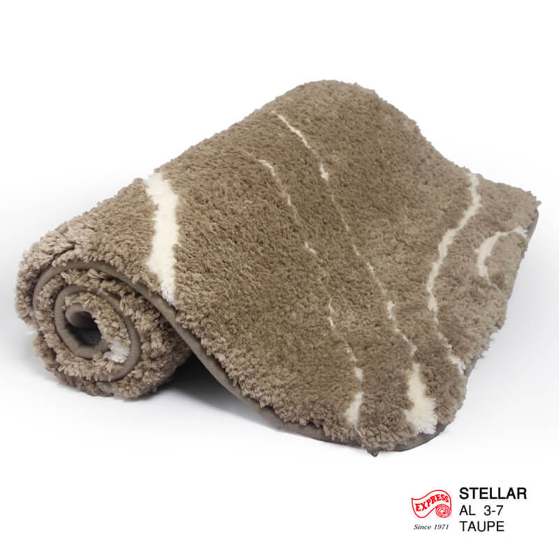 พรมเช็ดเท้ายาว EXPRESS CARPET รุ่น AL3-7 ขนาด50X120 ซม. หนา 18-23 มม. สีโทป _2