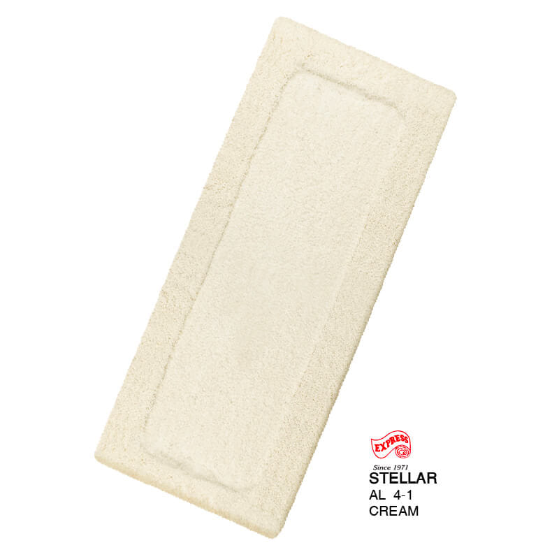 พรมเช็ดเท้ายาว EXPRESS CARPET รุ่น AL4-1 ขนาด50X120 ซม. หนา 20-30 มม. สีครีม _0