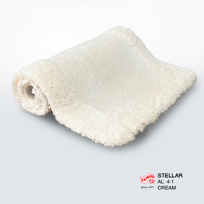 พรมเช็ดเท้ายาว EXPRESS CARPET รุ่น AL4-1 ขนาด50X120 ซม. หนา 20-30 มม. สีครีม _2