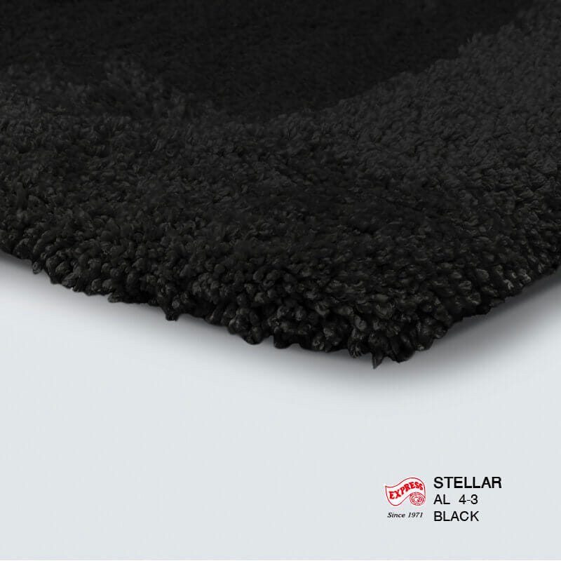 พรมเช็ดเท้ายาว EXPRESS CARPET รุ่น AL4-3 ขนาด50X120 ซม. หนา 20-30 มม. สีดำ _1
